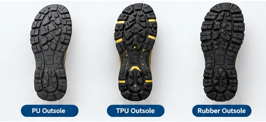 PU vs TPU vs Rubber Outsoles Show PU vs TPU vs Rubber Outsoles Show