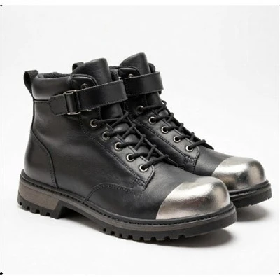 StreetPulse Fashion Steel Toe Work Sneakers